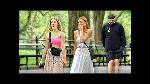 Funny WET Fart Prank in Central Park!