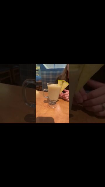 Pineapple Smoothie at Cora’s breakfast