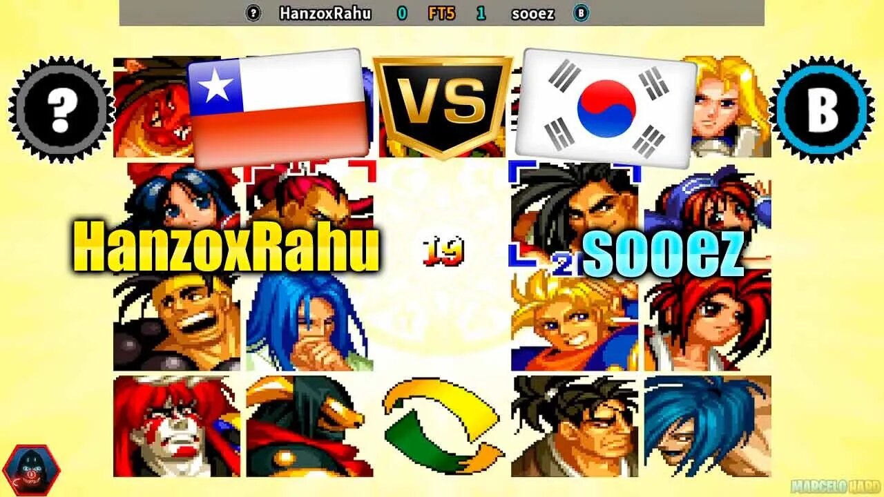 Samurai Shodown IV (HanzoxRahu Vs. sooez) [Chile Vs. South Korea]