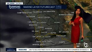 ABC 10News Pinpoint Weather for Sat. Jan. 8, 2022