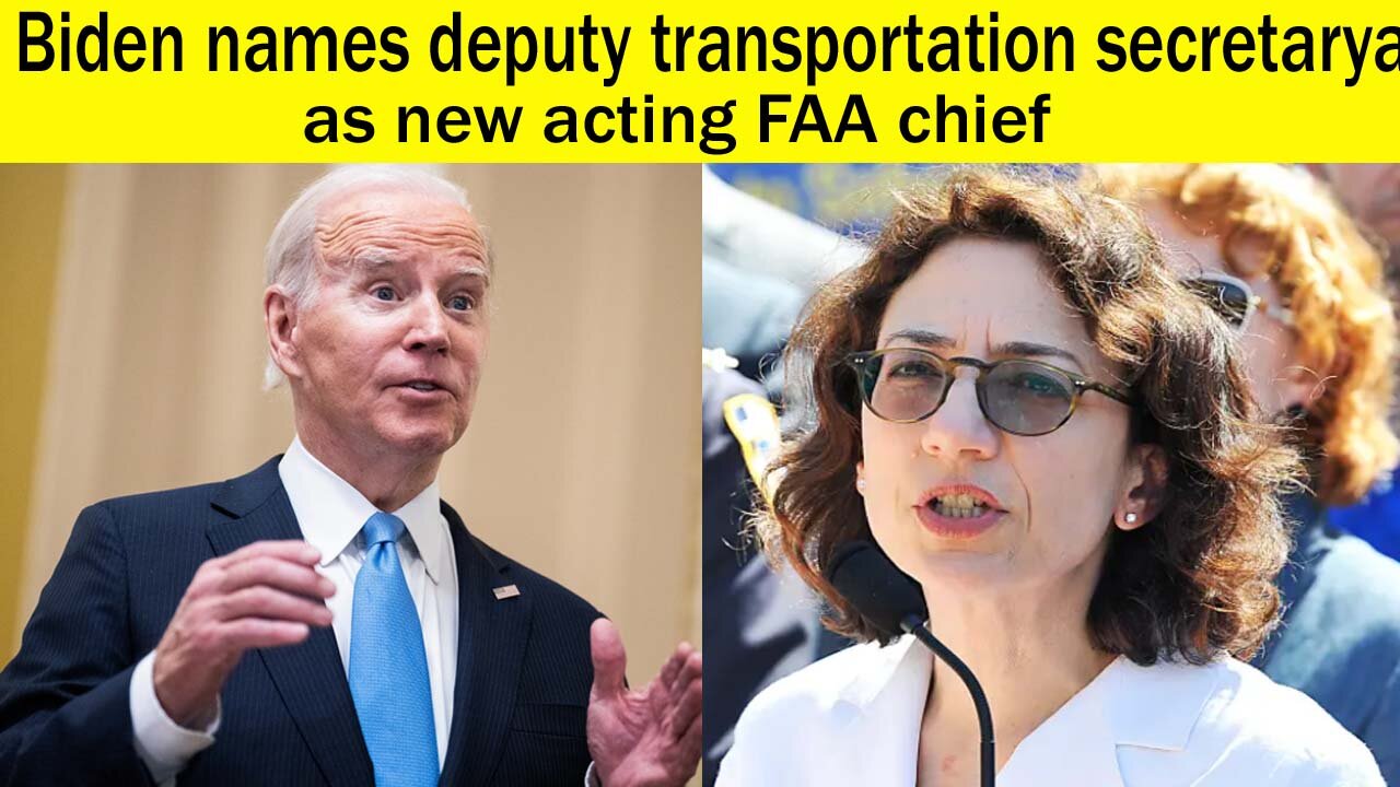 Biden names deputy transportation secretary as new acting FAA chief | President Biden