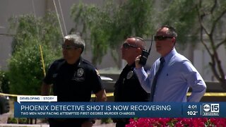 Undercover detective continues recovery