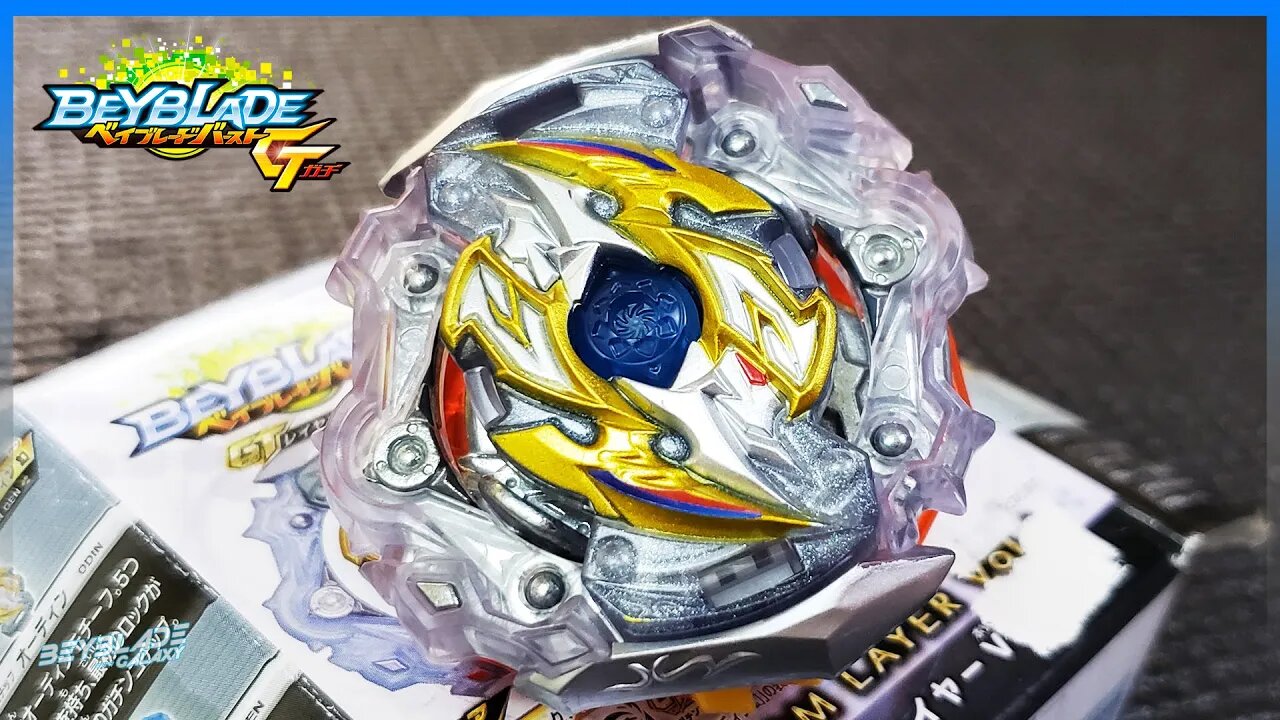 Abrindo e analisando B-152 KNOCKOUT ODIN GEN Random Layer Collection Vol. 3 - Beyblade Burst