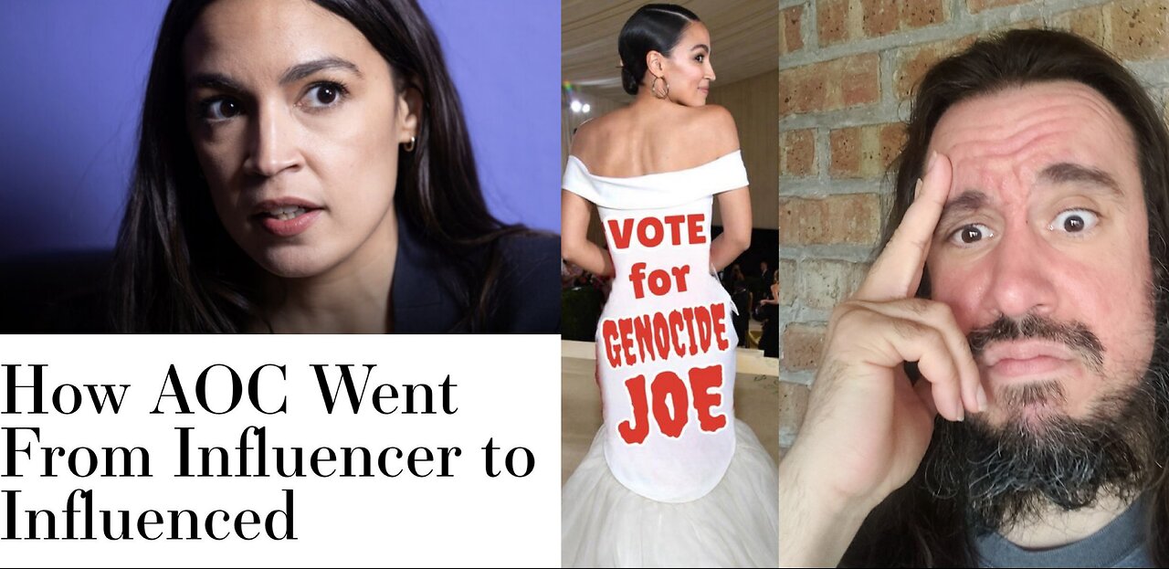 AOC Goes All In For Biden Ignoring Biden's Mental Decline & Deflecting With Trump Is Bad