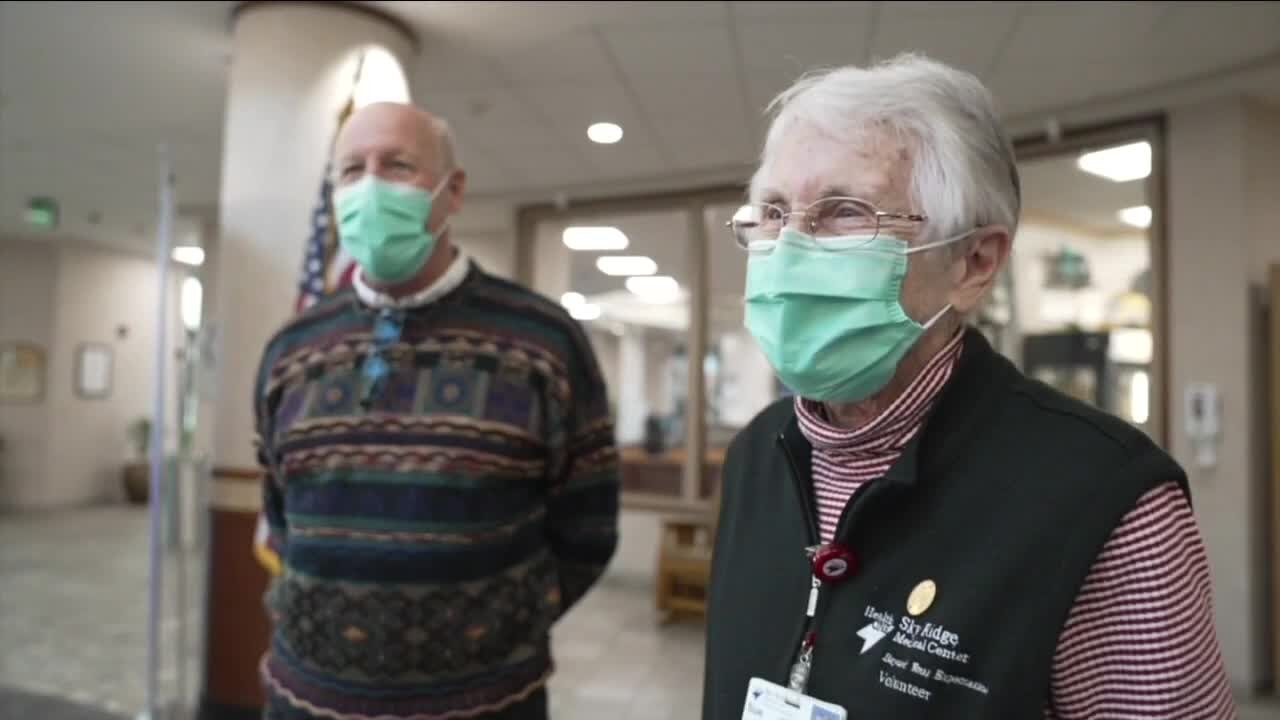 Sky Ridge's first volunteer still going strong at 90