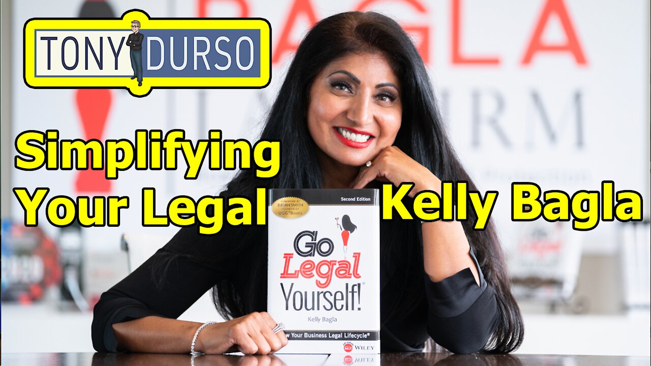 Simplifying Your Legal with Kelly Bagla on The Tony DUrso Show