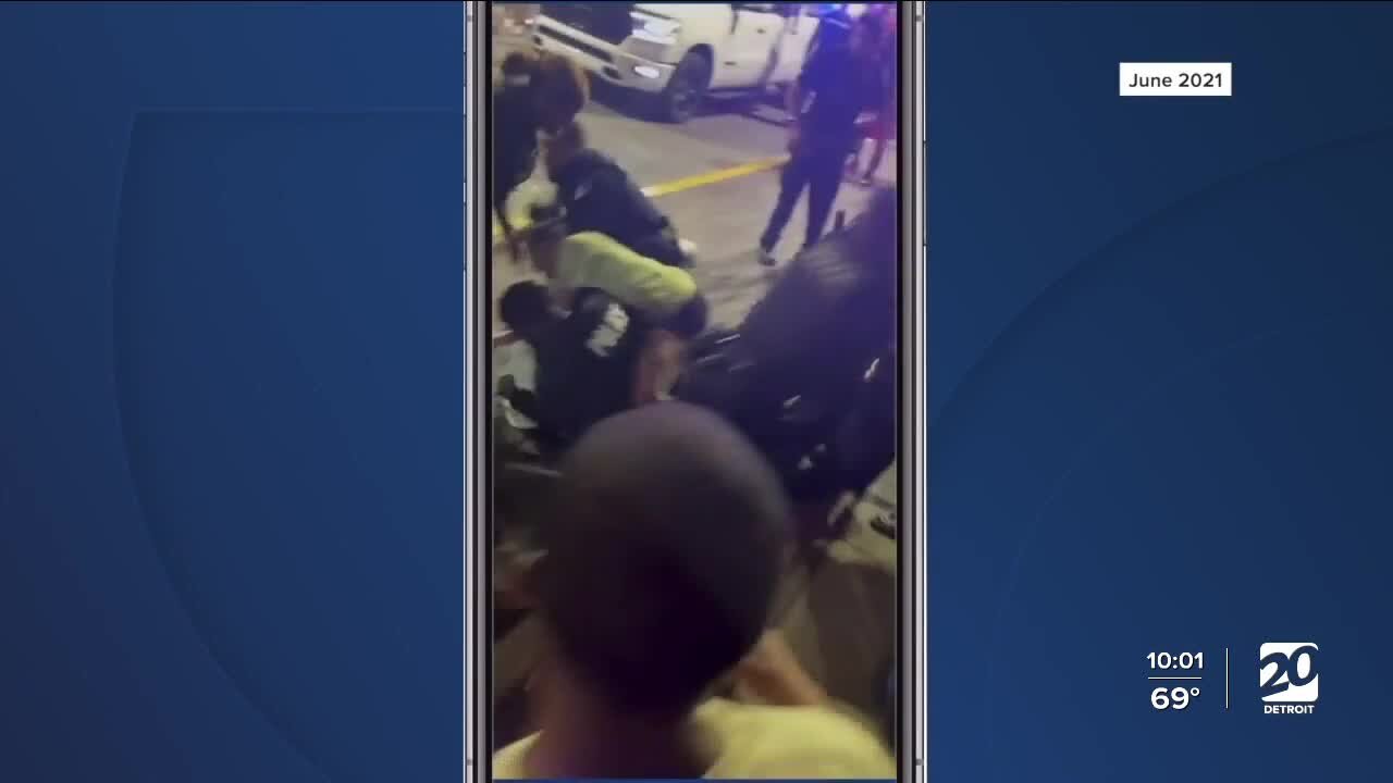 Detroit Police reviewing video that shows officer punch man in Greektown