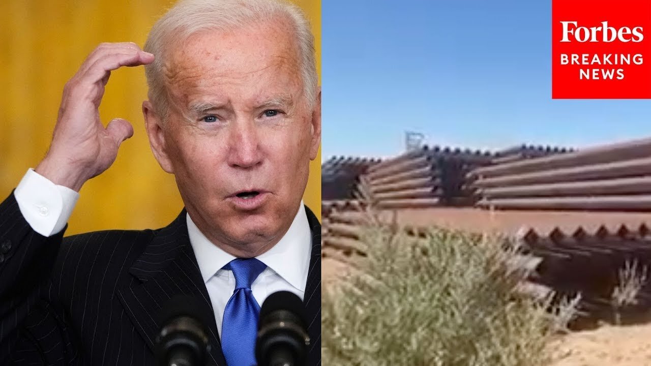 'We Need To Finish Building The Wall': GOP Lawmaker Demands Biden Secure Border