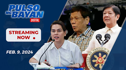 LIVE | Pulso ng Bayan with Atty. Harry Roque, Admar Vilando and Jade Calabroso | February 9, 2024