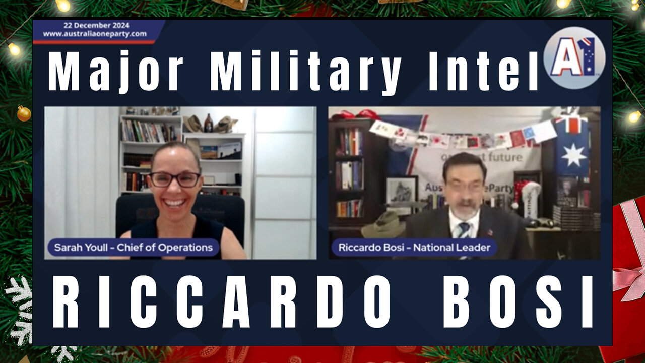 Riccardo Bosi: Major Military Intel - Trump, White Hats & What's Happening!