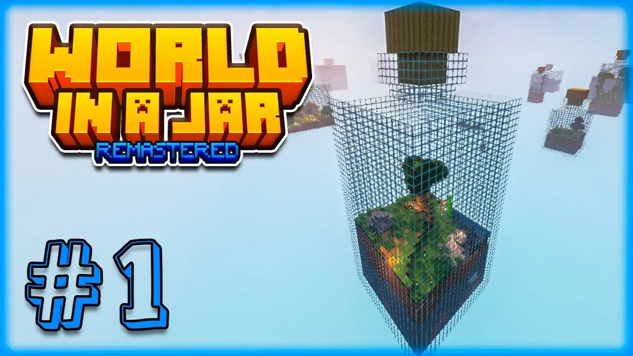 Minecraft World In a Jar Remasterizado #1: Começando muito bem!