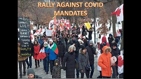 RALLY AGAINST COVID MANDATES