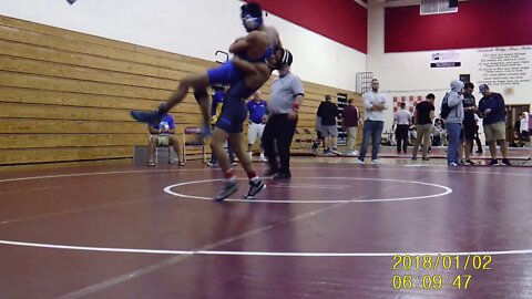 132lbs Regional Tournament Match 3