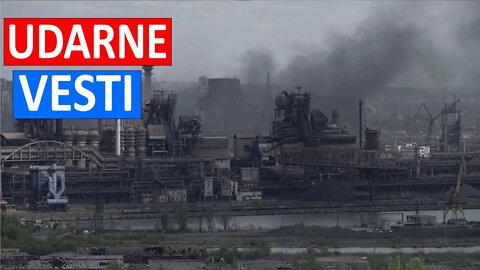 RUSI BOMBARDOVALI ZAPOROZJE,ALI KADA SU UNISTILI VOJNU FABRIKU...