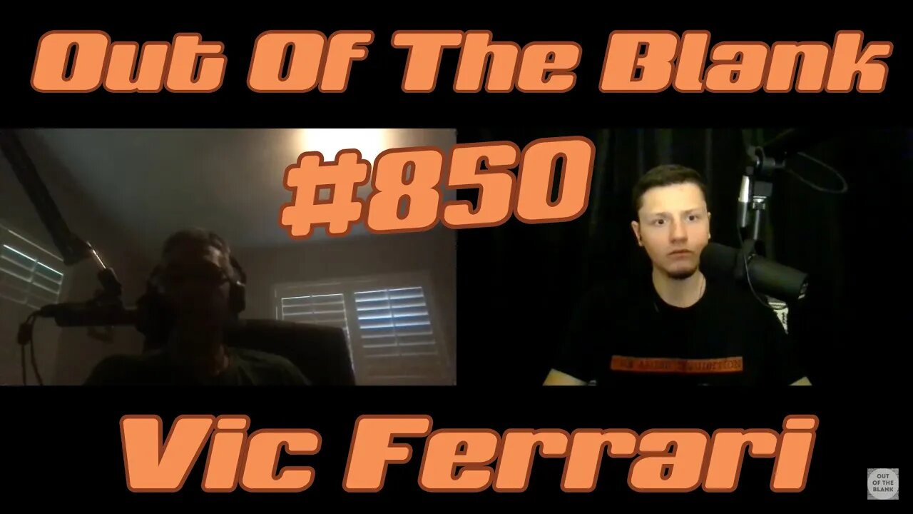 Out Of The Blank #850 - Vic Ferrari (Author & Retired NYPD Detective)