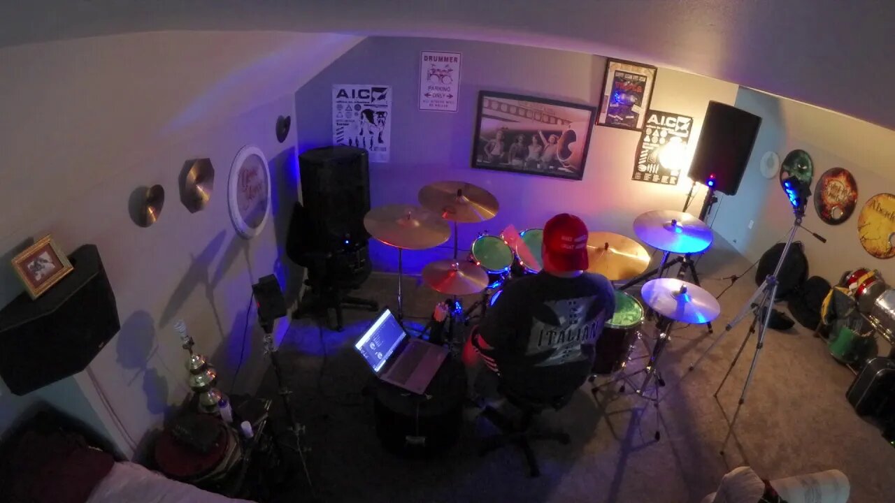 Low Rishing Drum Cover By Dan Sharp