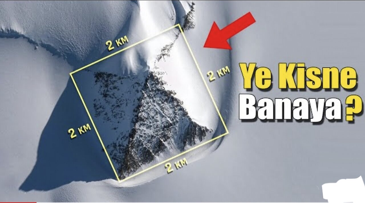 Who's Built Mysterious structure in antartica ?