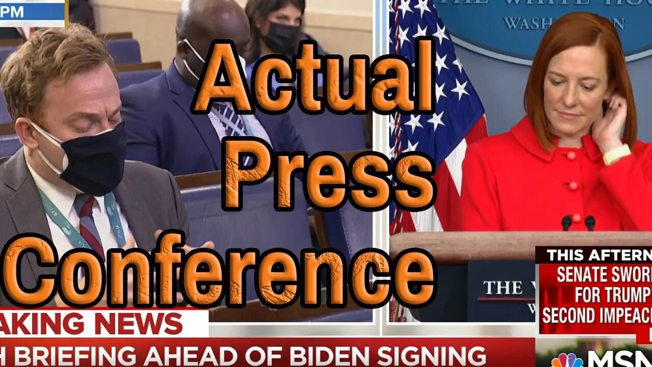 LIVE: JEN PSAKI. ACTUAL PRESS CONFERENCE WITH ACTUAL PRESS! On the LikeStream. Come Chat.