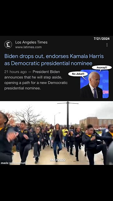 Democrats: “OUR” Democracy!!! Primary elected nominee replaced by unelected nominee!!!