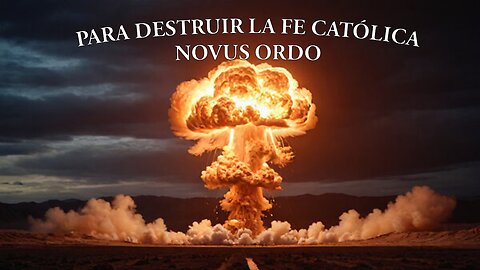 PARA DESTRUIR LA FE CATÓLICA