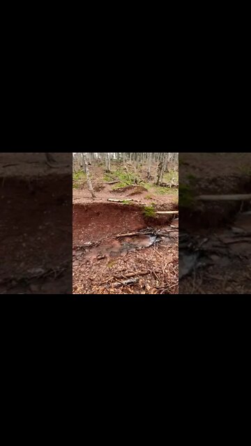 A large hiking trail in Canada