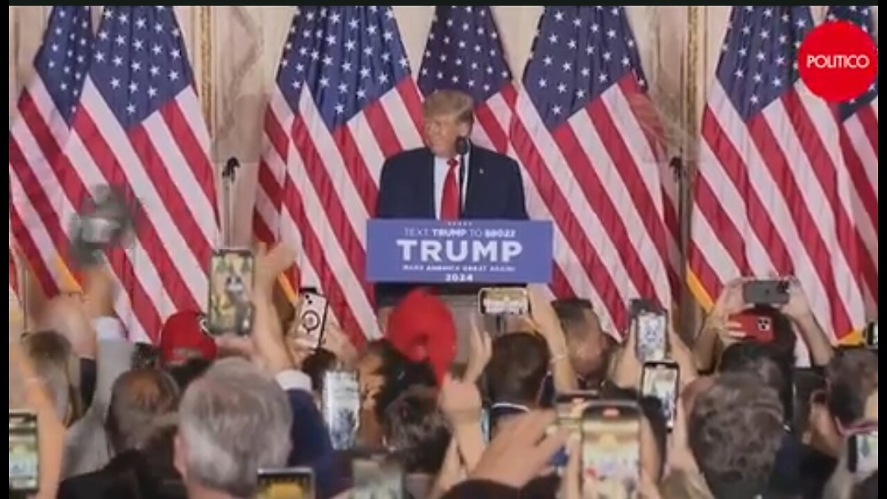 Trump Announces He's Running for President Again
