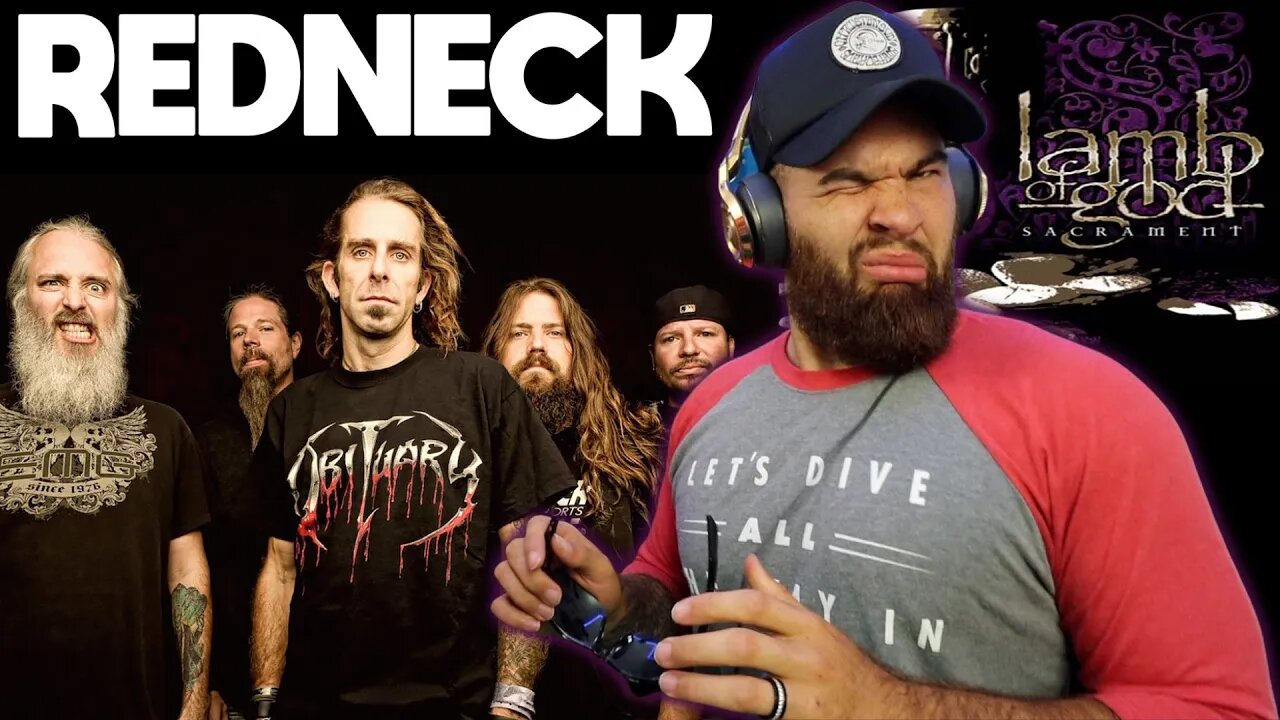 LAMB OF GOD - REDNECK - REACTION!!!