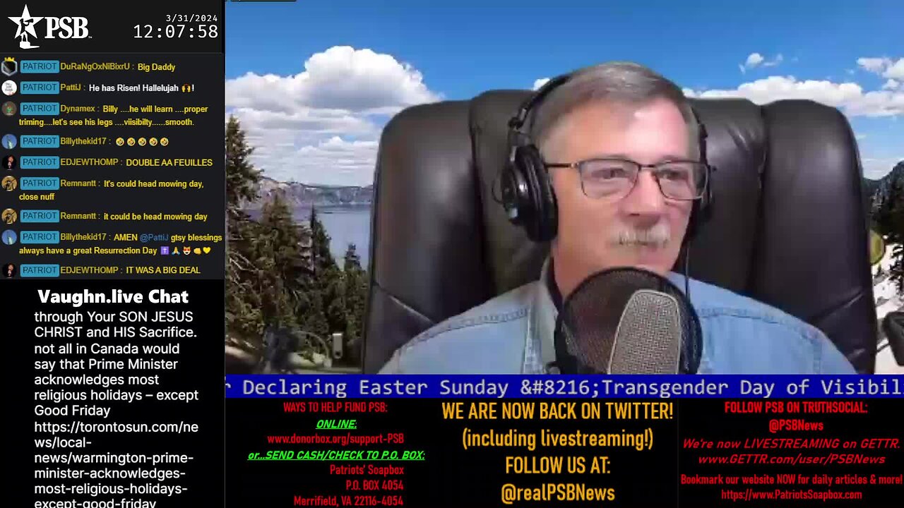 2024-03-31 12:00 EDT - Sunday w/ Thumper