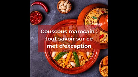 COUSOUS DE MAROC