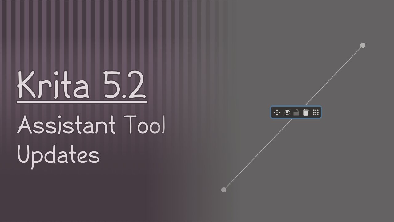 Krita 5.2 Tutorial: Assistant Tool Update