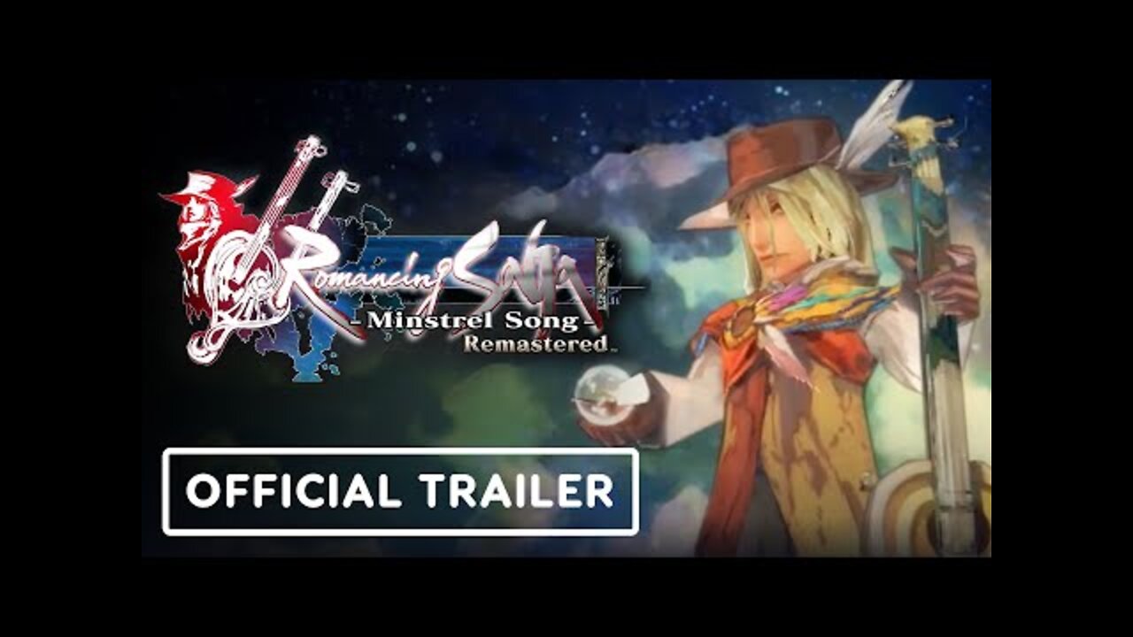 Romancing Saga: Minstrel Song Remastered - Official Announcement Trailer