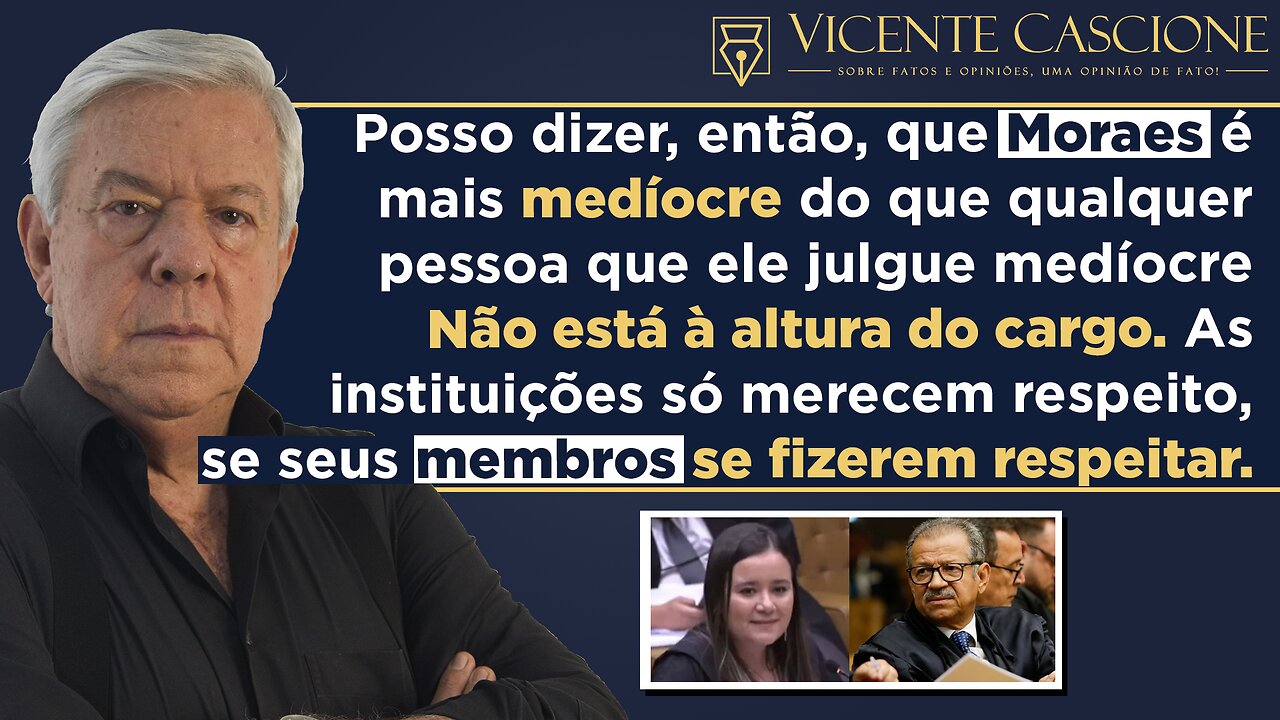 GOLPE DAS TOGAS? JURISTA ENDOSSA ADVOGADOS QUE RASGARAM O VERBO NO STF: "SÃO SURDOS QUANDO QUEREM".