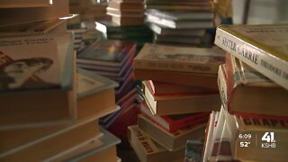 Teens restoring thousands of books found in school dumpster to donate across Kansas City-area