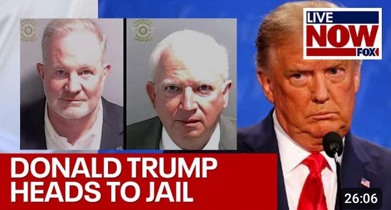 Trump surrender: Donald Trump mugshot to post at Fulton County jail | LiveNOW from FOX