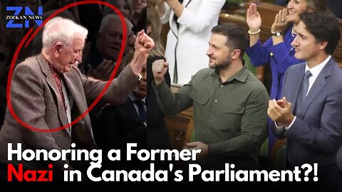 Zelensky and Trudeau's Standing Ovation For 98-Year-Old SS Nazi Division Member Yaroslav Hunka