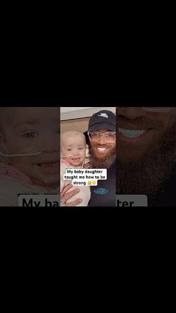 My baby daughter taught me how to be strong 👼💛 - Ashley Cain