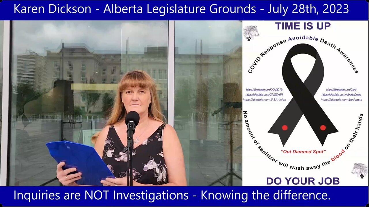 Karen Dickson - Alberta Legislature Grounds - July 28th, 2023