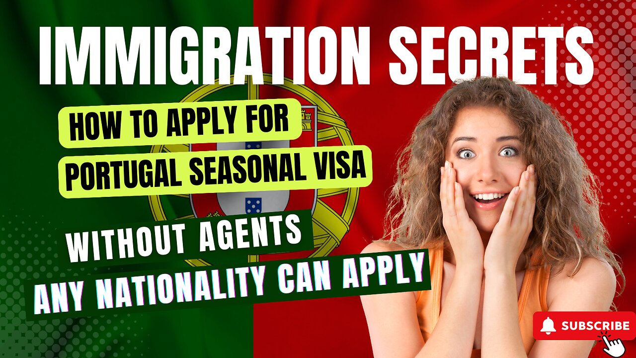 Portugal Work Visa Process for All Nationalities | Portugal Work Permit Visa | Portugal Visa Update