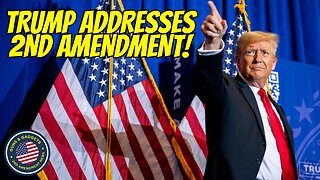 Trump Addresses 2nd Amendment Heading Into Election Day