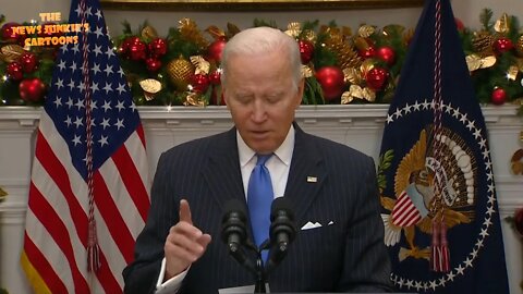 Biden refuses to call on reporters not on pre-approved list, then calls on "Nancy Bloomberg."