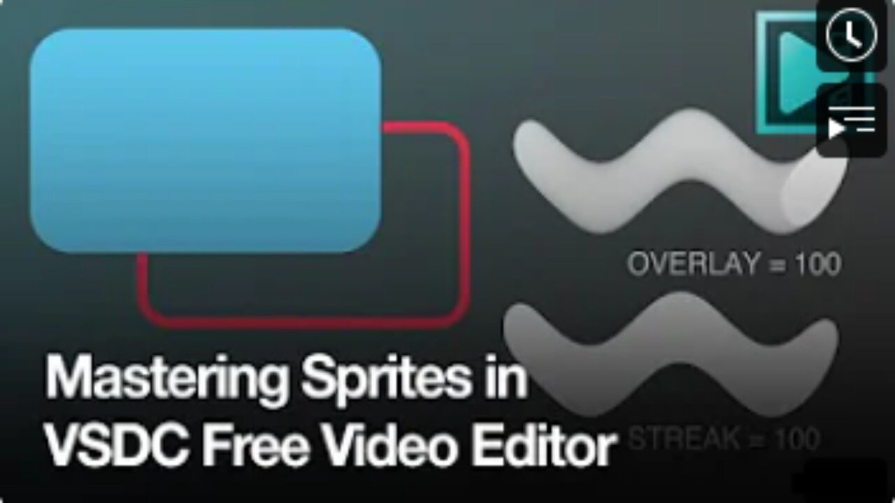 How to Work with Sprites in VSDC: A Comprehensive Tutorial! 🖥️