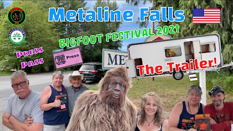 Metaline Falls Bigfoot Festival Press Pass Trailer