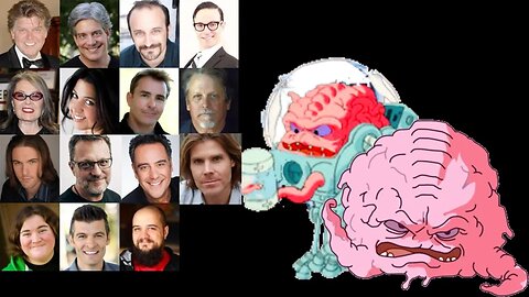 Animated Voice Comparison- Krang (TMNT)