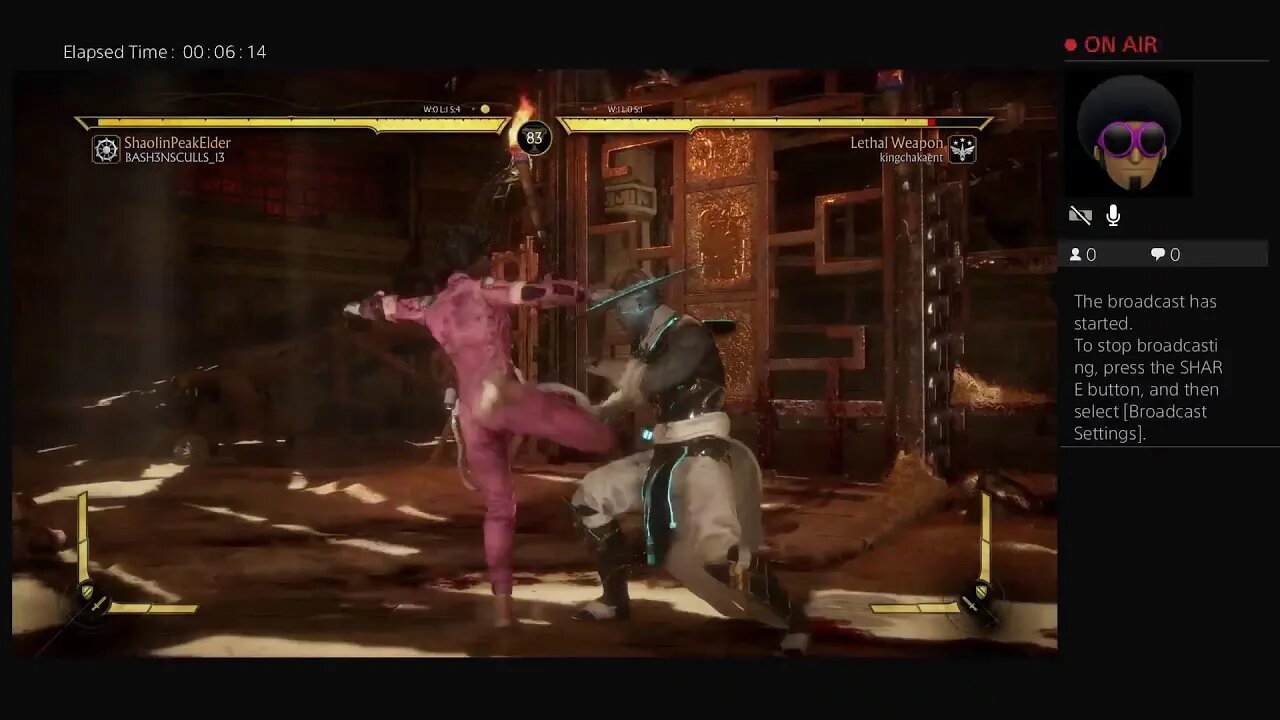 kingchakaent's Live PS4 Broadcast