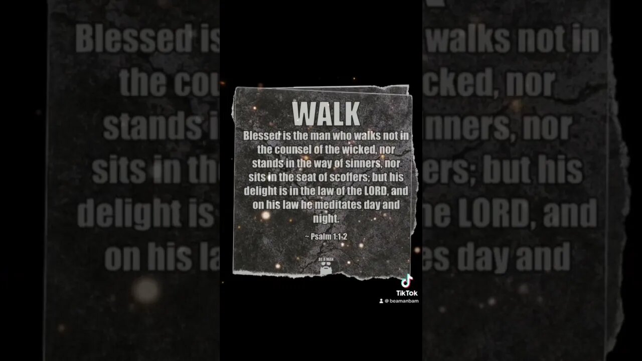 Your Walk Matters