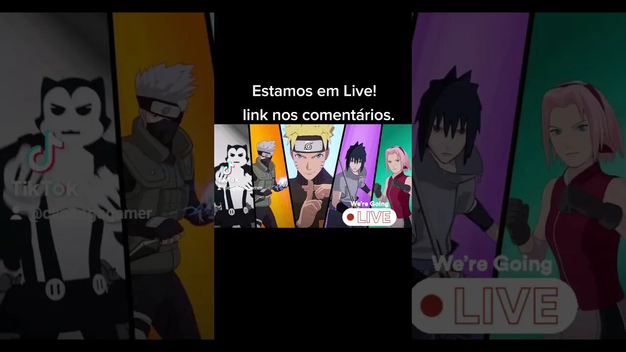 Estamos em Live! Link nos comentários.