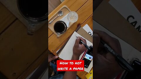 How to not write a paper #languagelearning #crashcourse #languagecourses #languageexchange