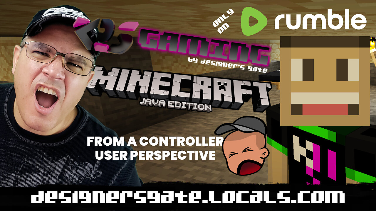 🔴 [REPLAY] LGR2R - Minecraft Java Edition - From a Controller User Perspective - Day 3