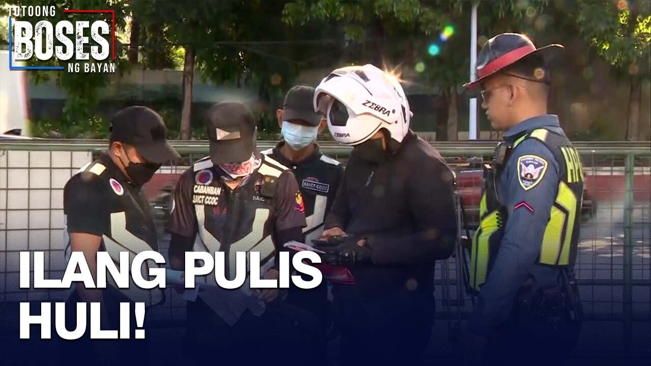 Ilang pulis, tiniketan matapos dumaan sa EDSA busway