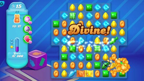 Candy Crush Soda Saga Level 69